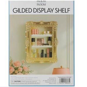 Five Below Gilded Display Shelf